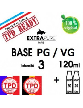 PACK BASE 3MG - Extra Pure