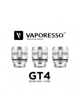 Résistance GT4 Core 0.15ohm (30-70W) - 1 pack (3pcs)
