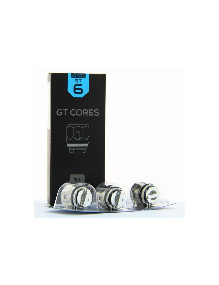 Résistance GT6 Core 0.2ohm (50-130W) - 1 pack (3pcs)