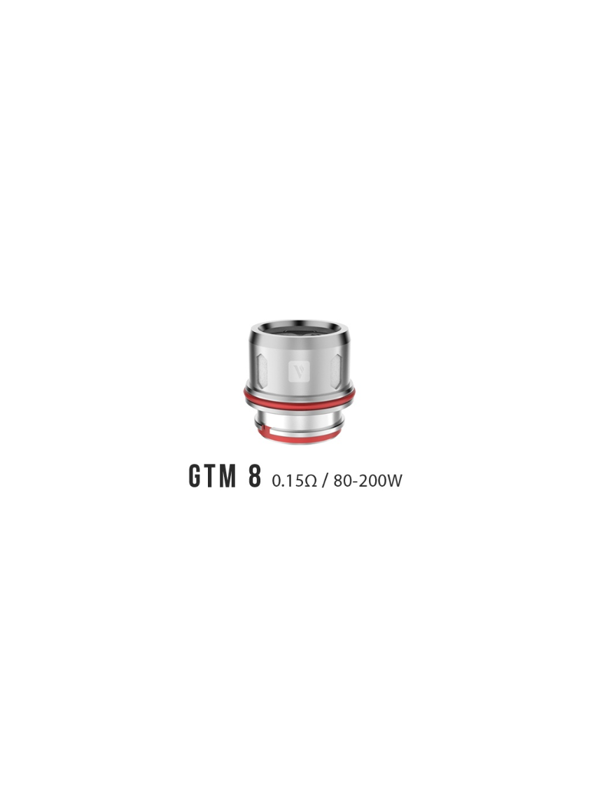 Pack de 3 résistances 0.15ohm GTM-8 Cascade Vaporesso