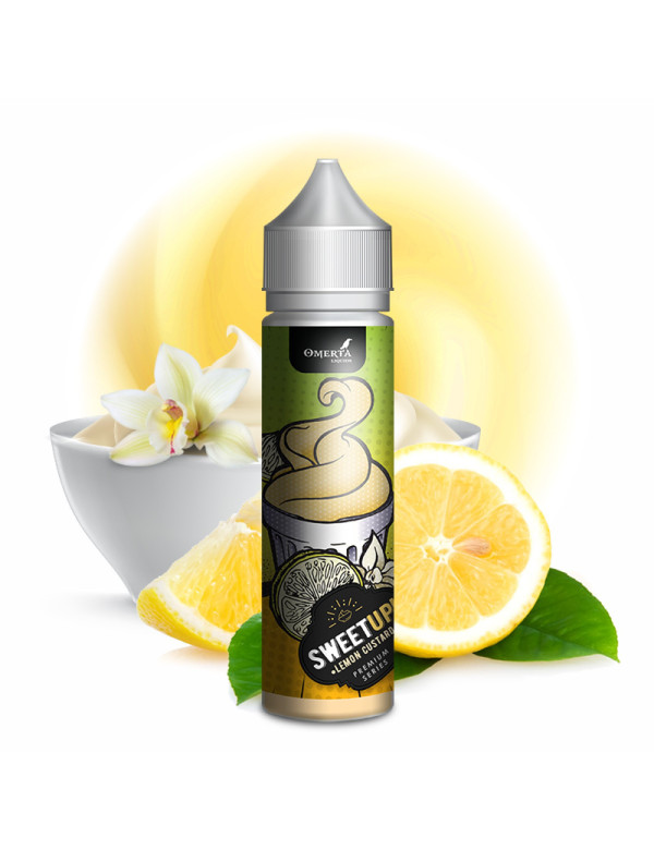 Sweetup Lemon Custard - Omerta Liquids