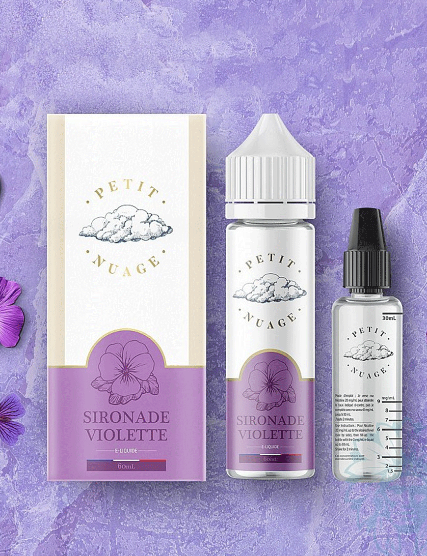 Sironade Violette 60ml - Petit Nuage
