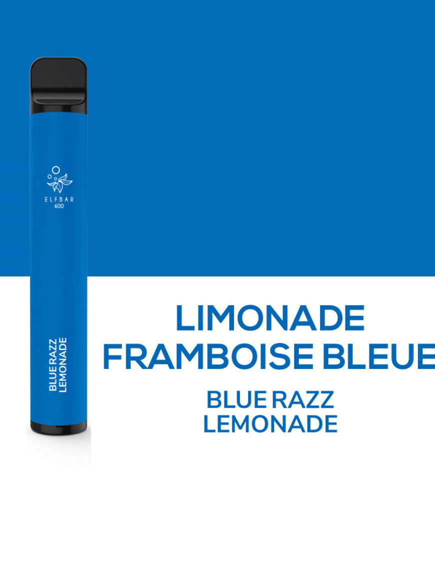 Limonade Framboise Bleue 20mg - ELFBAR 600