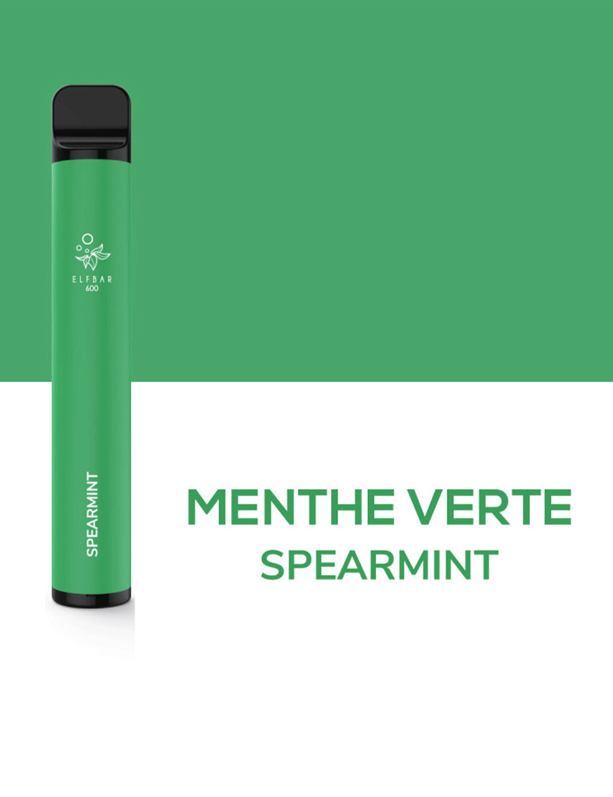 Menthe Verte 20mg - ELFBAR 600