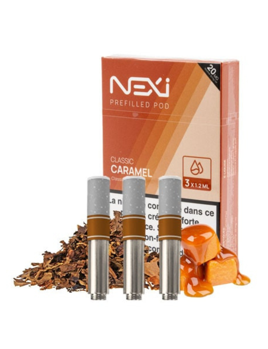 Cartouches Classic Caramel Nexi One - Par 3 - Aspire