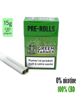 Green Farmer - Cigarette CBD Pré Roll x20
